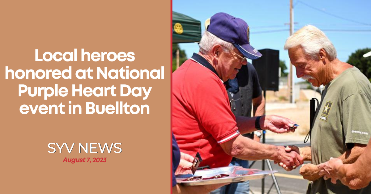 Santa Ynez Valley News covers National Purple Heart Day event in Buellton